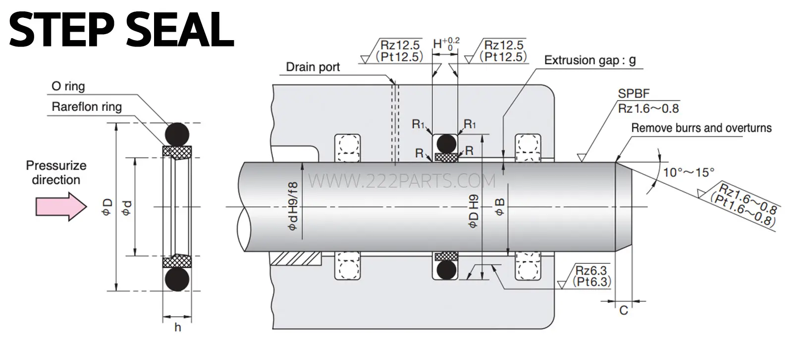 STEP-SEAL - รูปที่ 1 จาก 6